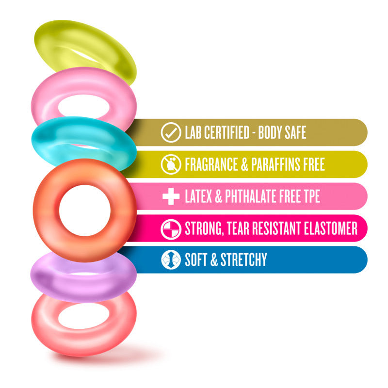 Men's Anti Shooting Lock Sperm Ring Invisible Stop Complex Ring Glans