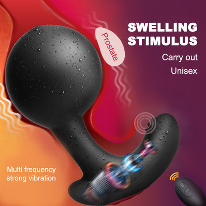 Remote blowing vibrating posterior stimulator - out on a date