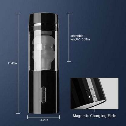 Edging 10 Powerful Thrusting&amp;Vibrating Automatic Male Masturbator