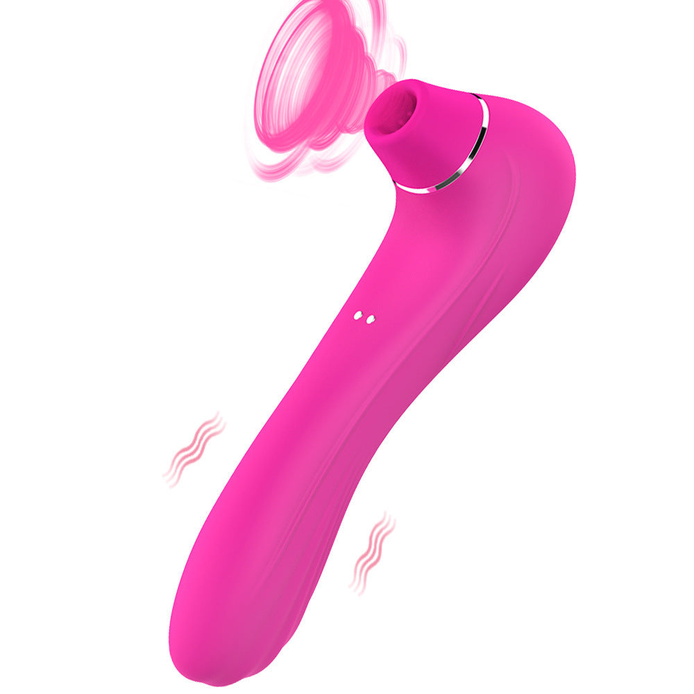 Female masturbation massage stick honey bean sucking magnetic rechargeable silicone vibrator