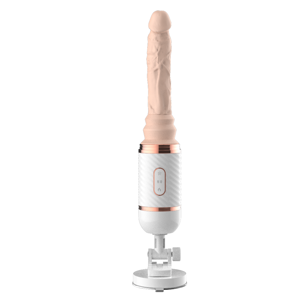 Remote Control Thrusting Dildo Vibrator Automatic Swing Tongue Licking