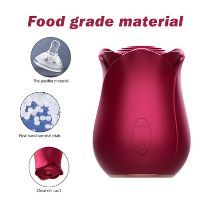 New Rose Sucking Vibrator Toy