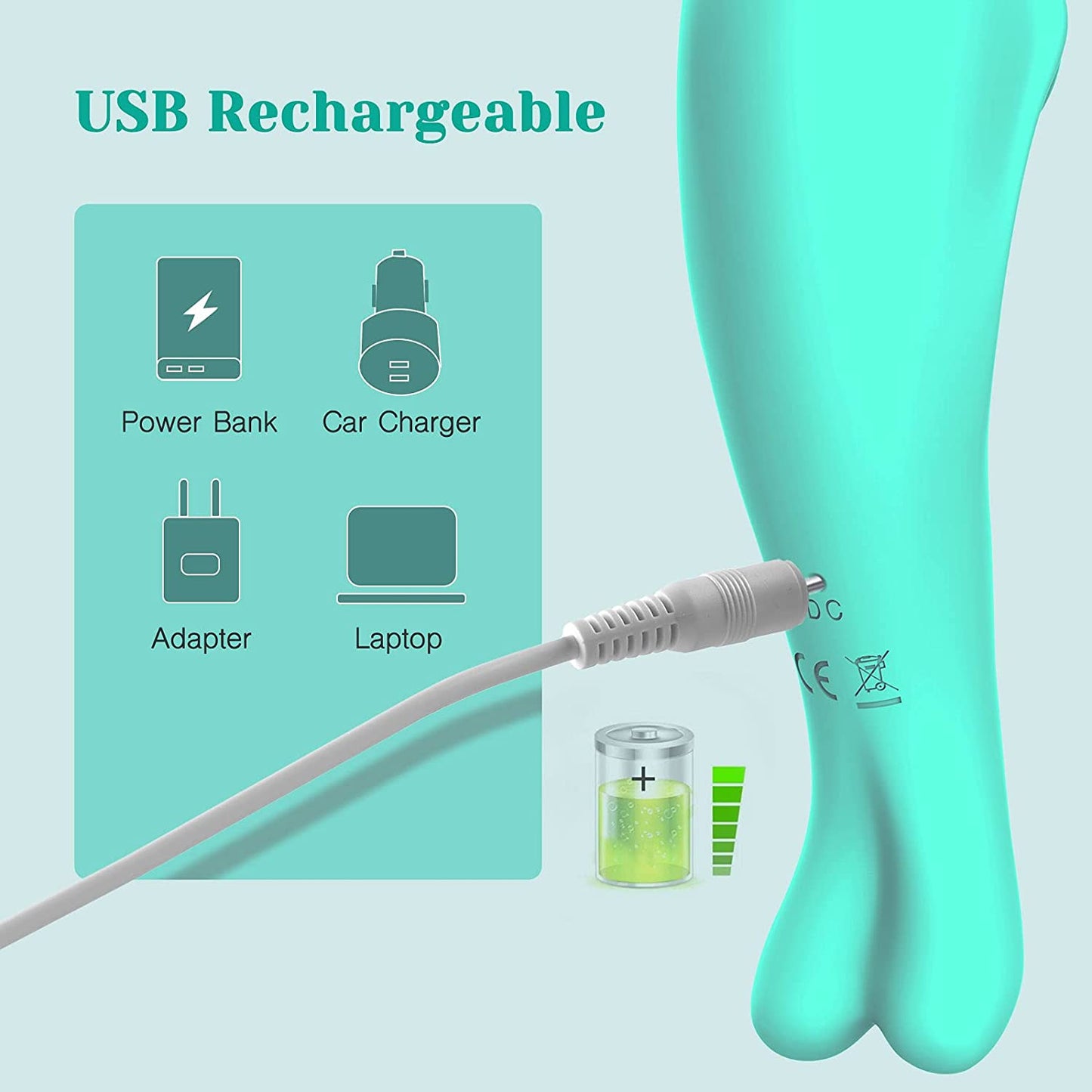 Clitoral Sucking Vibrator for Women, Clit Massaging Vibrating Toy with 10 Sucking Modes