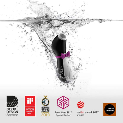 Penguin Air-pulse Clitoris Stimulator - Non-contact Clitoral Sucking Pressure-wave Technology, Waterproof, Rechargeable