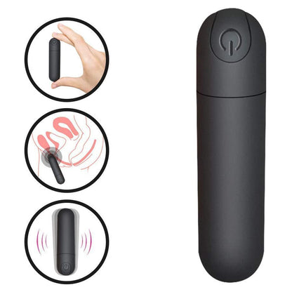 Bullet Vagina Stimulator Massager for Travel Vibrant with USB Recharge