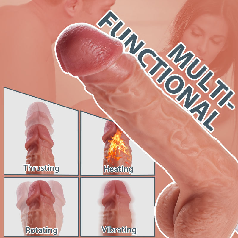 Cal-8 Thrusting Rotating Vibrating Multi-angle Heating Remote Control