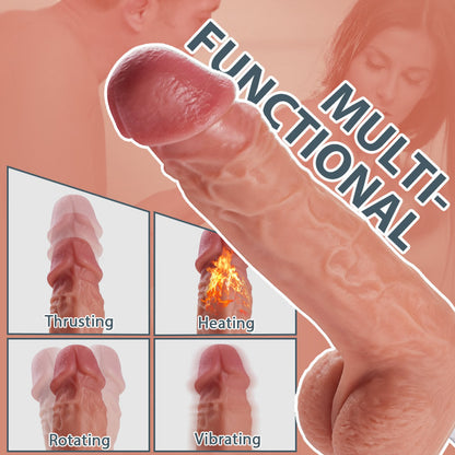 Cal-8 Thrusting Rotating Vibrating Multi-angle Heating Remote Control