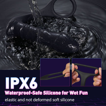 SALE Moore - 10 Thrilling Vibration 3 Thrusting Silicone Remote Contro