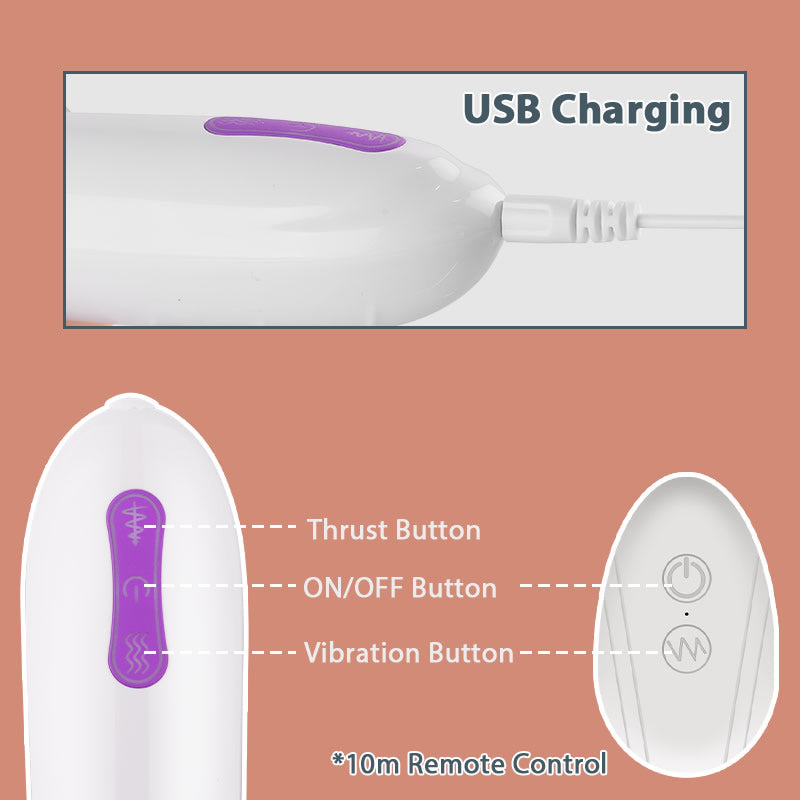 Cal-8 Thrusting Rotating Vibrating Multi-angle Heating Remote Control