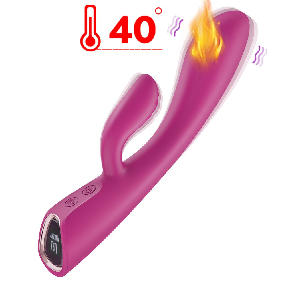 2-Motor Purple Telescopic Bead Vibrator