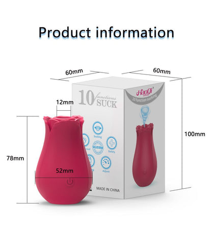 New Rose Sucking Vibrator Toy