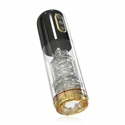 Vibrbud - 10 Telescopic Rotation 10 Suction Automatic Male Masturbation