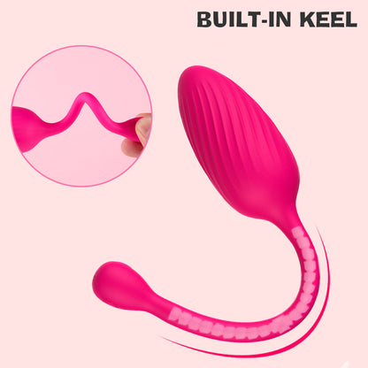 Remote Control Vibrating Egg Built-in Keel Panties Vibrator