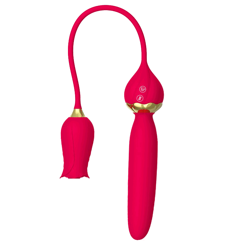 3 In 1 Rose Fairy Sucking Vibrator With A Bullet