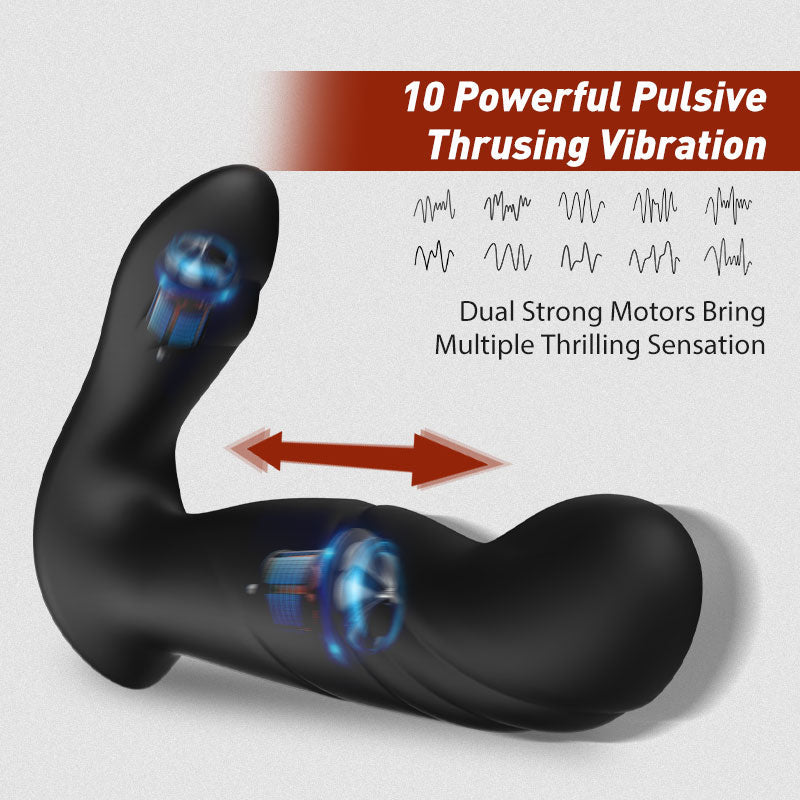 Dark Knight 10 vibrations 10 pulses Prostate Massager