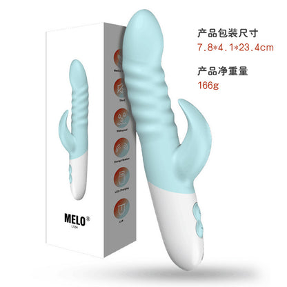 Double Head Vibrating Stick Female Sex Products Charging Vibrating Massage Stick G-point Masturbator Female Sex Products Wholesale