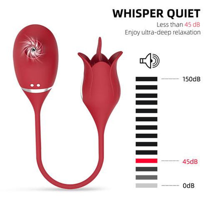 2in1 Rose Vibrator