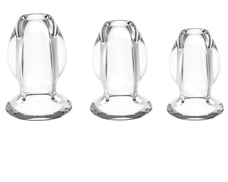 Hollow Anal Plug Transparent Speculum