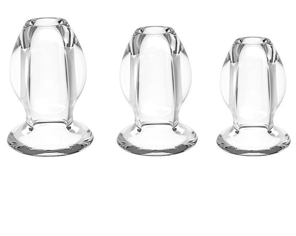 Hollow Anal Plug Transparent Speculum