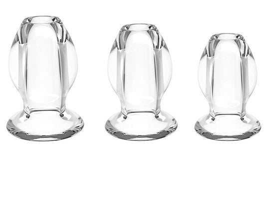 Hollow Anal Plug Transparent Speculum