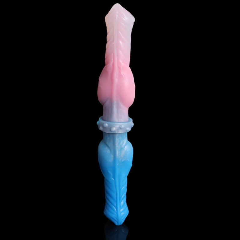 Double Ended Wolf Dog Dildo Gay And Lesbian Sex Toy For Masturbating Orgasm