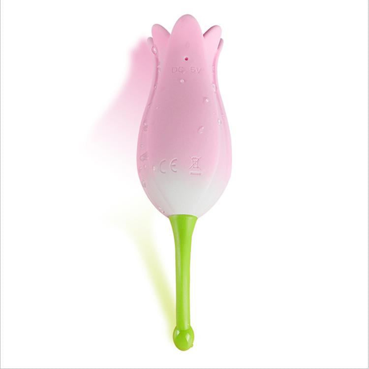 Tulip Vibrator Rose Clitoris Massage Egg