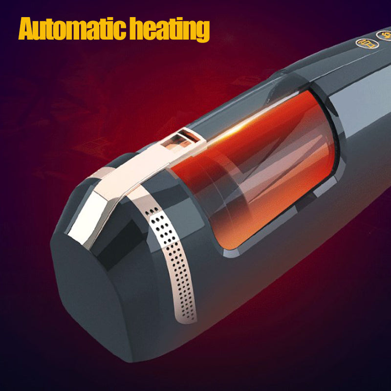 Vibrbud Telescopic Male Masturbator Sucking Heating Aircraft Cup