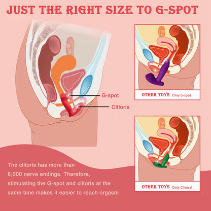 App & Remote Control Wiggling Wearable Panty Vibrator For G Spot Clit Stimulation, Mimic Finger Invisible 9 Wiggling & Vibration Modes Vaginal Anal Dildo Vibrating Panties Adult Sex Toys For Women