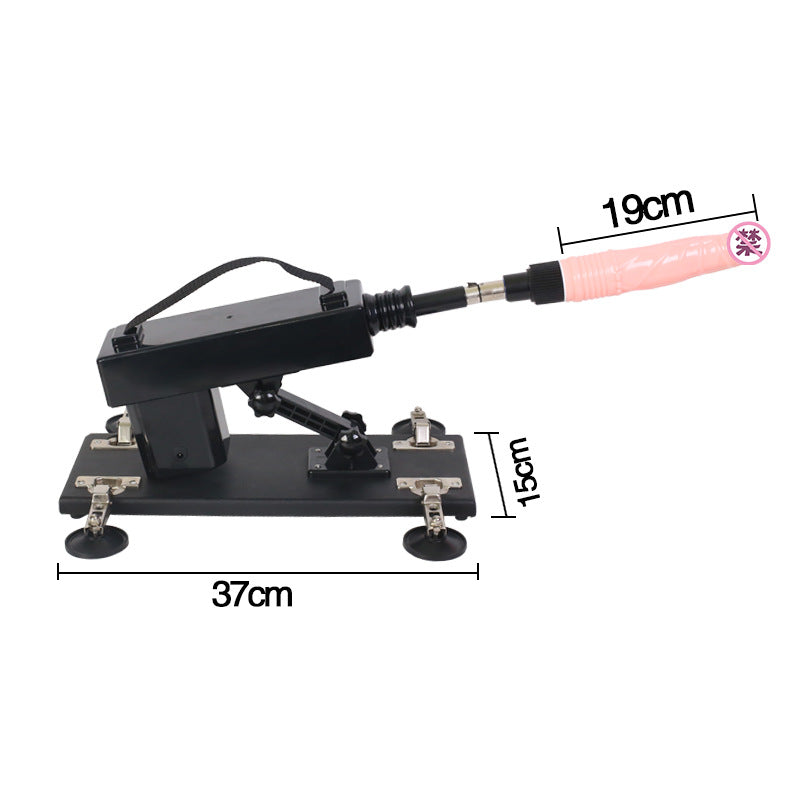 Gun Machine Women's Automatic Pulling And Inserting Telescopic Masturb