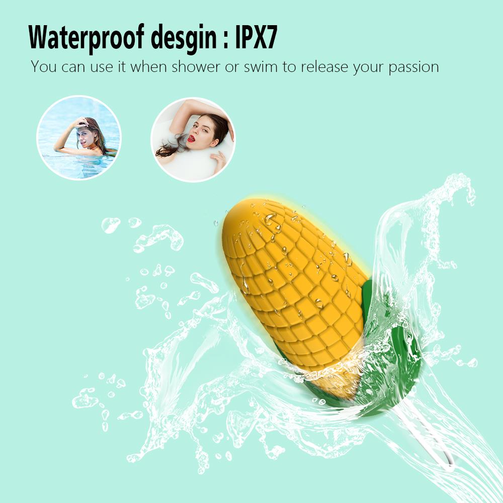 Midu Density Corn Remote Control Heating Vibration Corn Egg Skipping Female Masturbation Wireless Wearing Sex Products