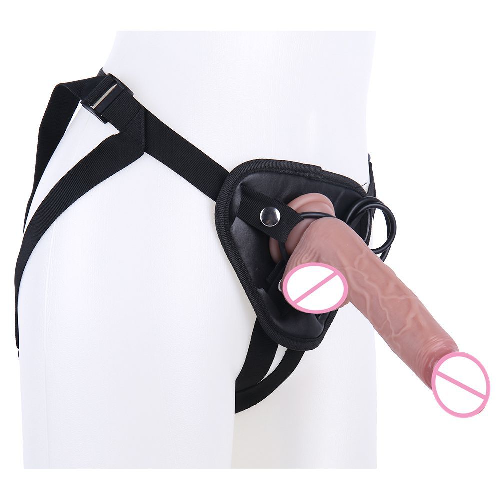 Penis Silicone Dildo Les Pull Leather Pants Fun Gay Women Wear Sex Products