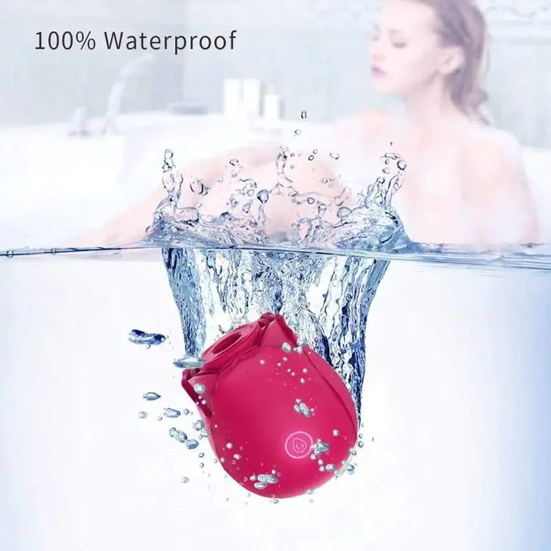 Rose Sucking Vibrator Sex Toys For Women Purple