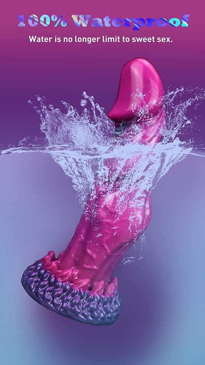 Fantasy Dildo Realistic Dildo- Titan-Purple