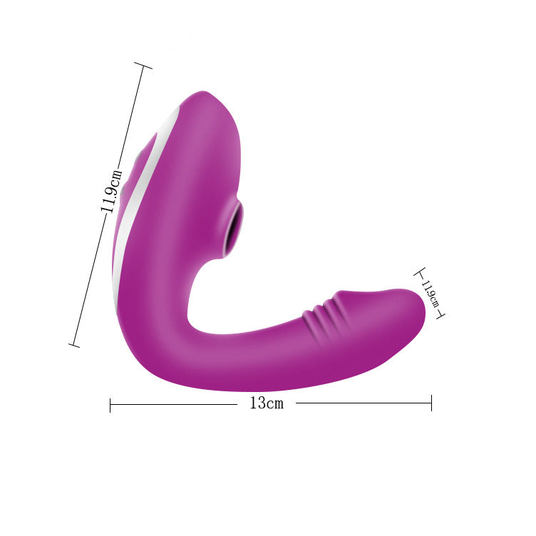 Clitoral Sucking Vibrator, G Spot Dildo Clit Stimulator With 10 Suction And Vibration Patterns
