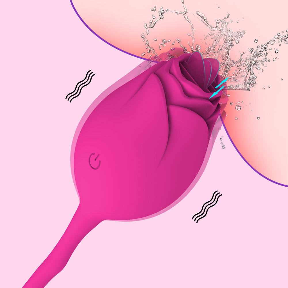 Rose Egg Jumping Vibrator