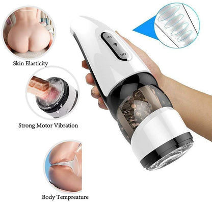 Man Masturbation Fully Automatic Aircraft Cup, Interactive Pronunciation, Fully Hands Free, Sex vibrating machine