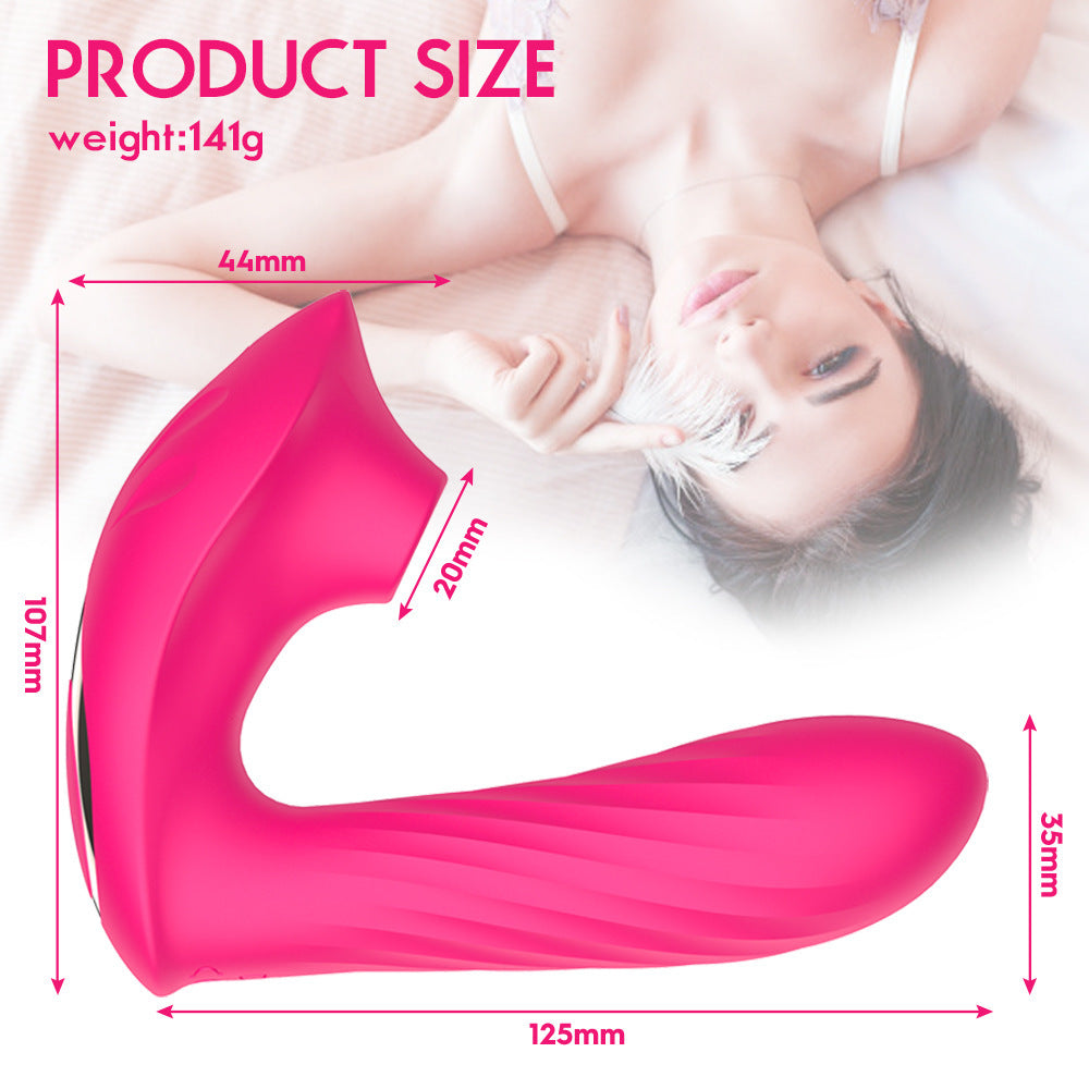New Orena Wears Egg Skipping Sucking Vibrator, Women's Masturbation Device