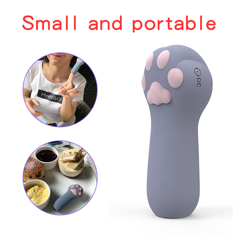 Kitten Paw Fingertip I Egg Skipping Vibrating Stick Female Massage Mas