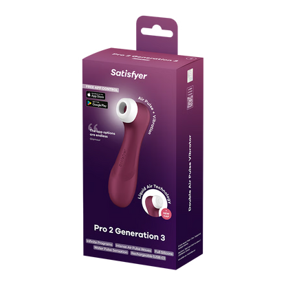 Satisfyer Pro 2 Generation 3 with Connect App Rechargeable
