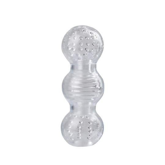 5.7-Inch Transprent 3 Chambers Male Masturbator