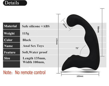 10 Speed Naughty Boy Vibrating Prostate Massager