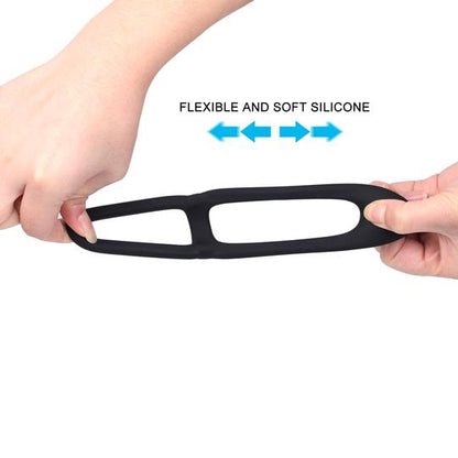 Ejaculation Lock Silicone Penis Ring