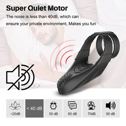 Double Penis Ring Vibrator With Taint Teaser