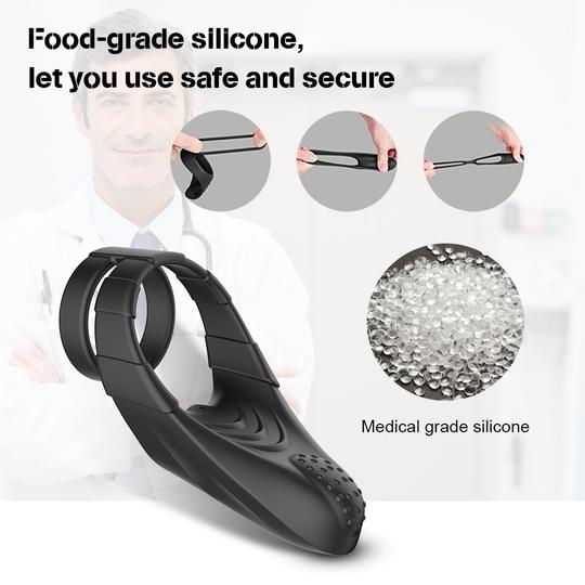 Double Penis Ring Vibrator With Taint Teaser