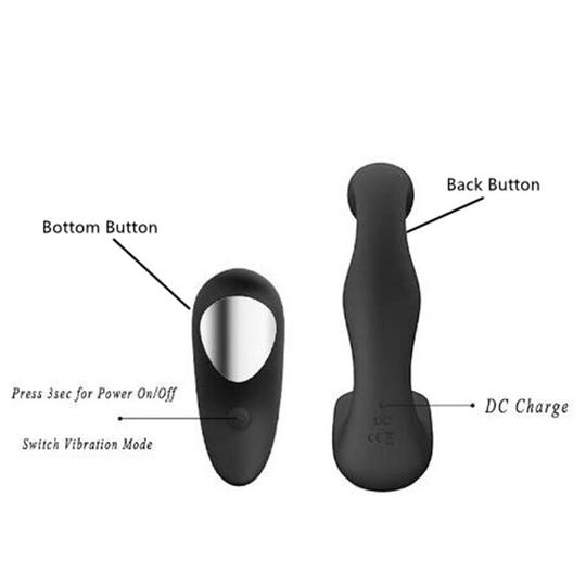 10 Speed Naughty Boy Vibrating Prostate Massager